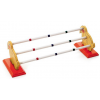 BUNNY AGILITY JUMP IN LEGNO CON 3 ASTE 84x25xh21cm