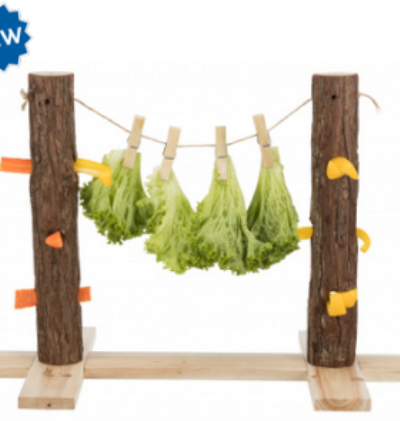 DOPPIO ALBERO MANGIATOIA CON MOLLETTE 53x34x25cm