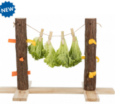 DOPPIO ALBERO MANGIATOIA CON MOLLETTE 53x34x25cm