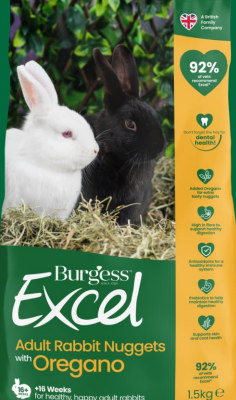 BURGESS RABBIT ADULT CON ORIGANO 1