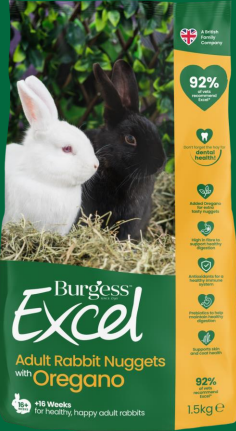 BURGESS RABBIT ADULT CON ORIGANO 1