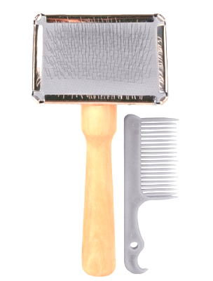 CARDATORE IN LEGNO CON PETTININO