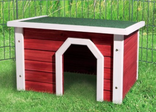 CASETTA DA ESTERNO/INTERNO ROSSA 50×30×37cm