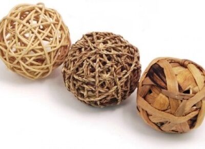 TRIO PALLINE ROSICCHIABILI Ø 8cm