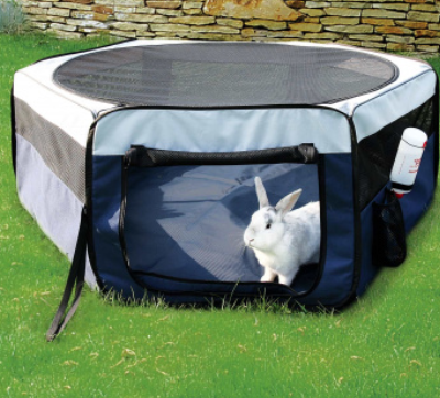 RECINTO IN NYLON BLU/GRIGIO 90X40cm