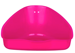 TOILET ANGOLARE FUCSIA LARGE 45x21x29cm